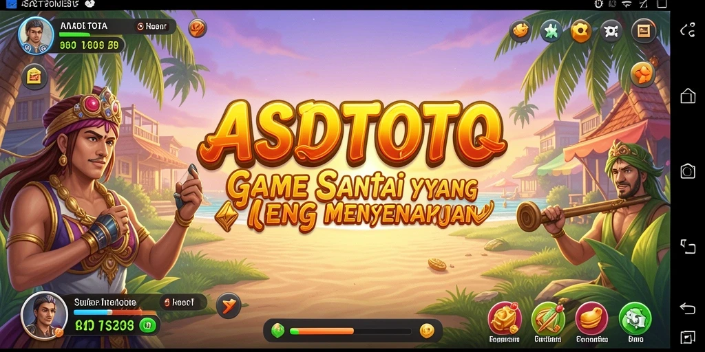 Screenshot gameplay ASDTOTO yang menunjukkan keseruan bertanding.