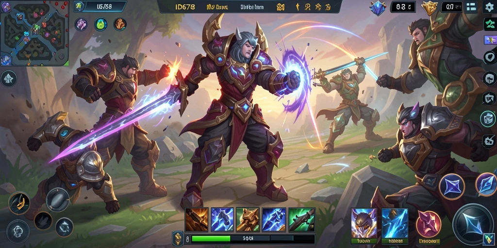 Screenshot gameplay ID678 yang memukau dan penuh aksi.