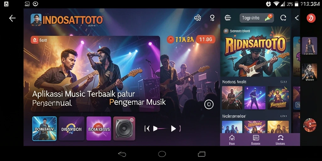 Tampilan menarik dari gameplay INDOSATTOTO yang menyajikan berbagai alat musik.