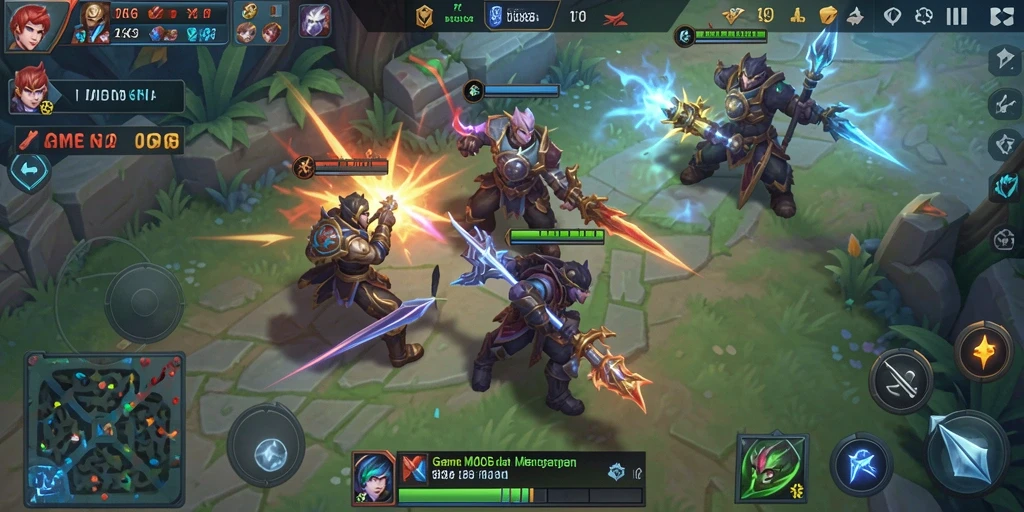 Gameplay menarik ZK6 dengan aksi pertempuran yang intens.